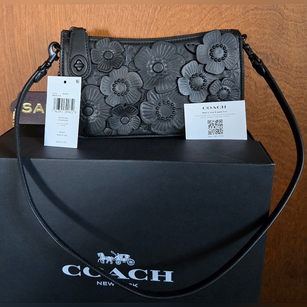 Coach Tearose Penn Shoulder Bag